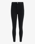 High Waisted Stay Black Skinny Jeans