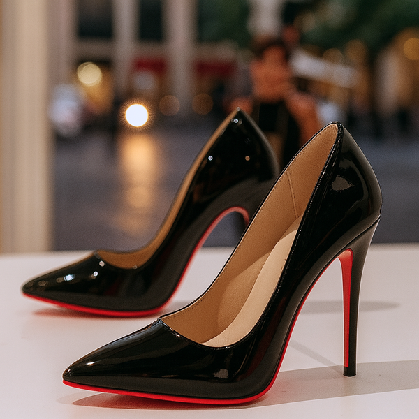 Women's Pointed-Toe Heels - Refined Classic Court Stiletto Shoes