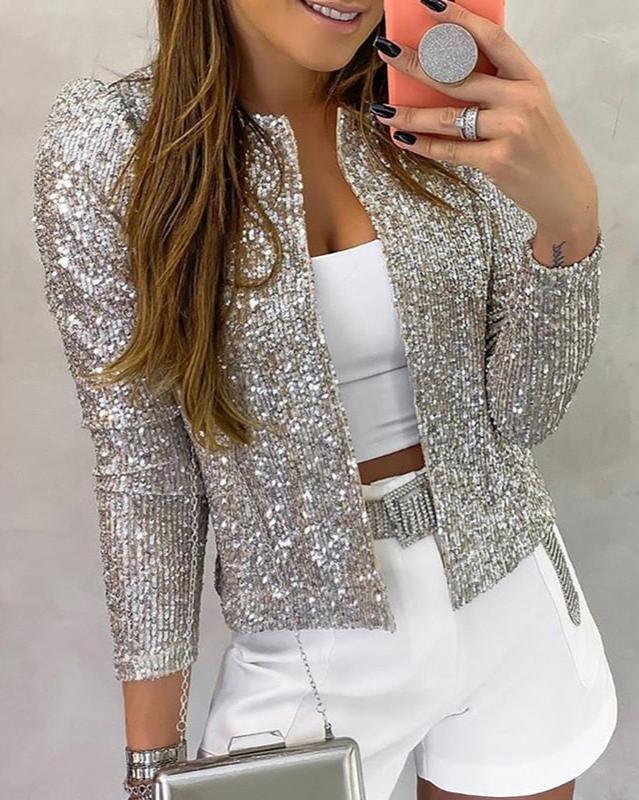 Women's Sequin Jacket
