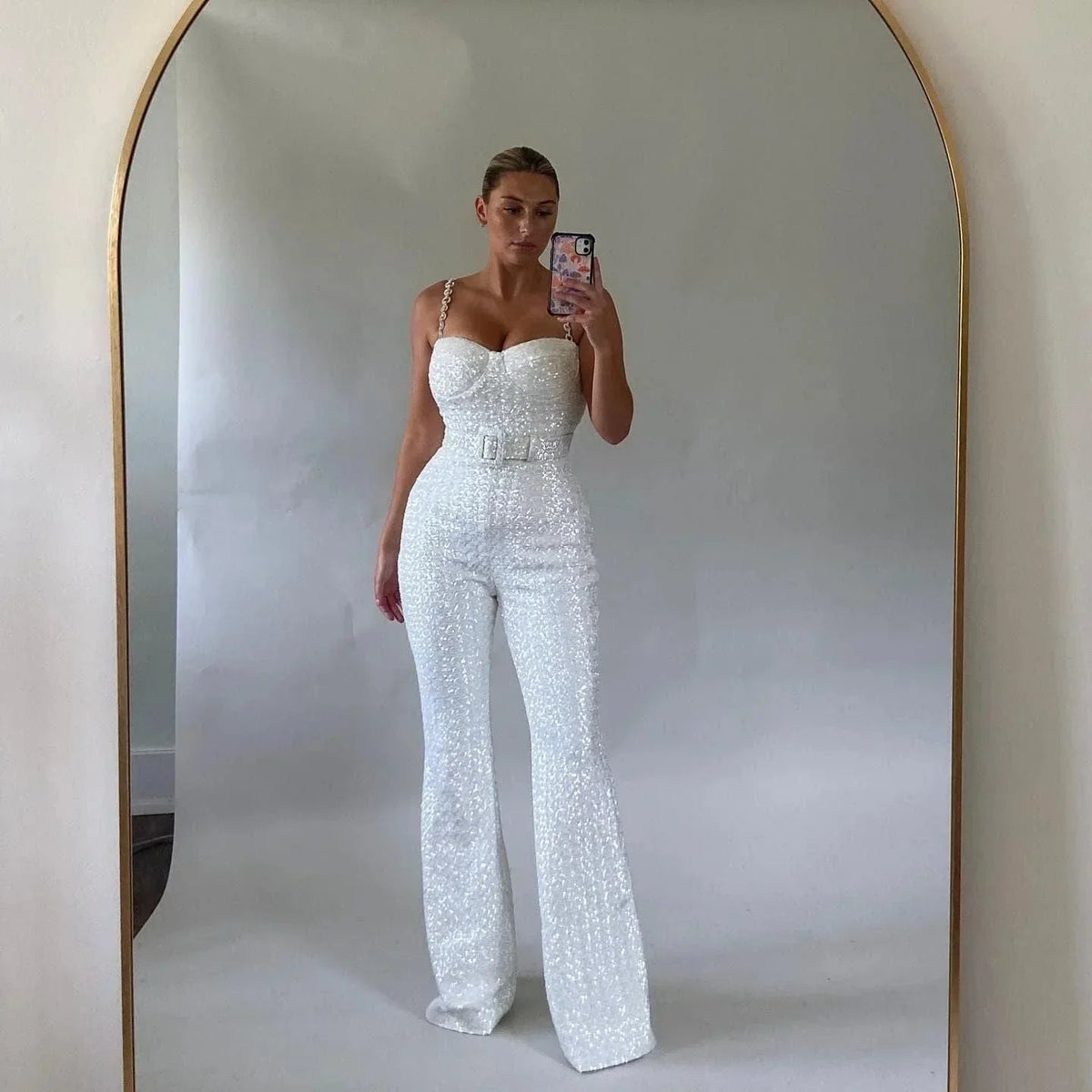 Women's Sequin Jumpsuit