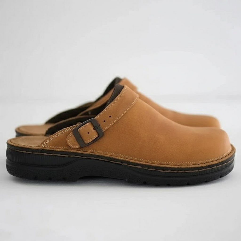 Women's Leather Slip-On Comfort Shoes