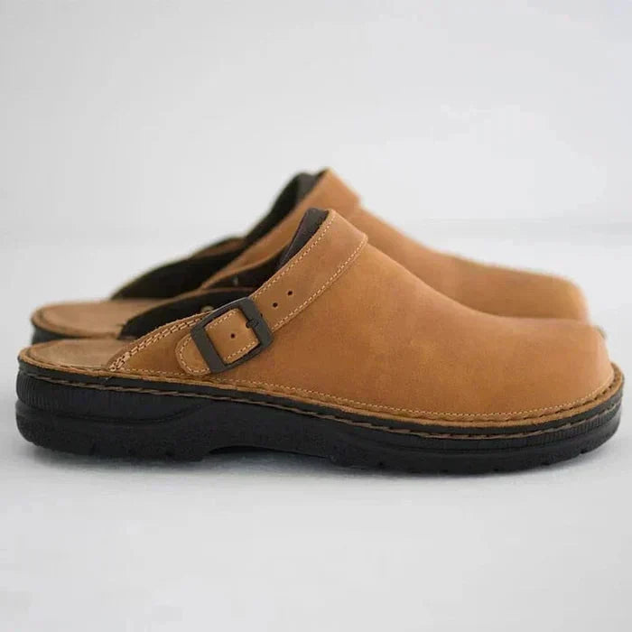 Women's Leather Slip-On Comfort Shoes