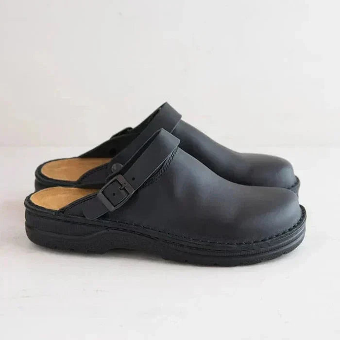 Women's Leather Slip-On Comfort Shoes
