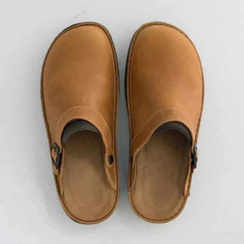 Women's Leather Slip-On Comfort Shoes