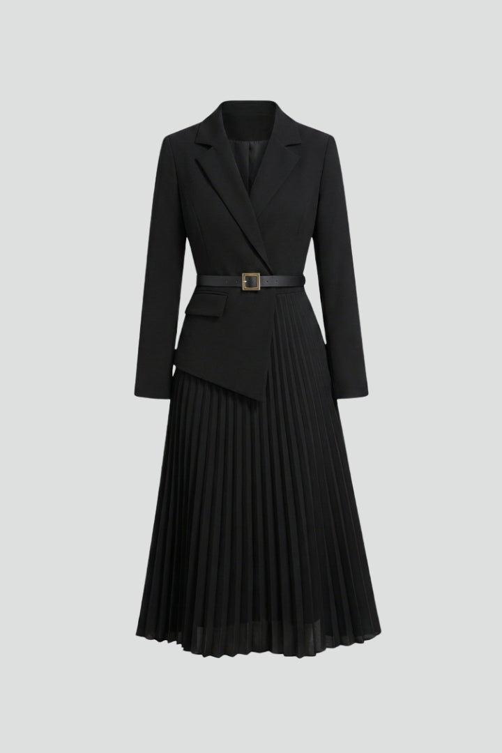 Women's Belted Blazer Dress