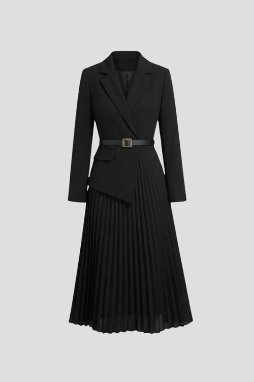 Women's Belted Blazer Dress