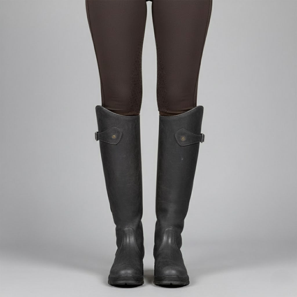 Women's Leather Riding Boots