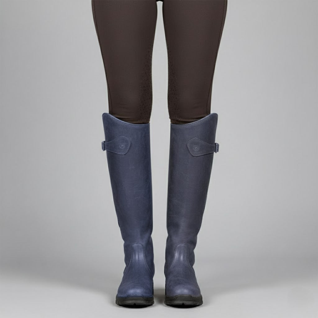 Women's Leather Riding Boots