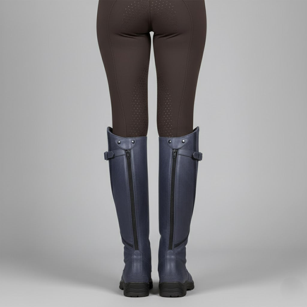 Women's Leather Riding Boots
